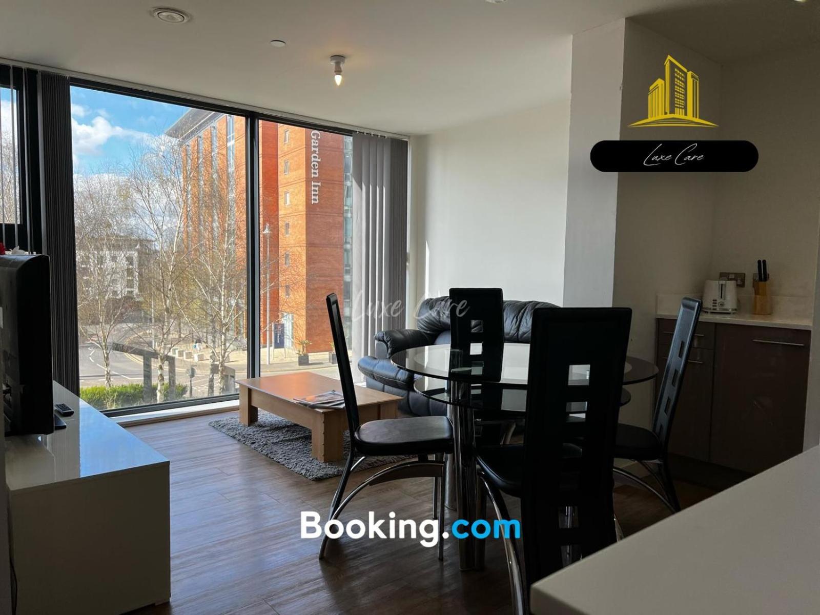 Last-Minute Specials L Book It Now L Sleeps Up To 4 L 2 Bed 2 Bath - Gym - Prime Birmingham Location L Jvt Short Lets Bagian luar foto